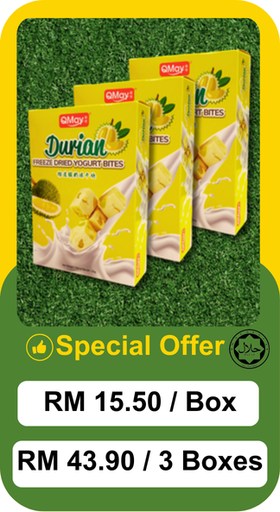 Durian Freeze Dried Yogurt Bites 300g