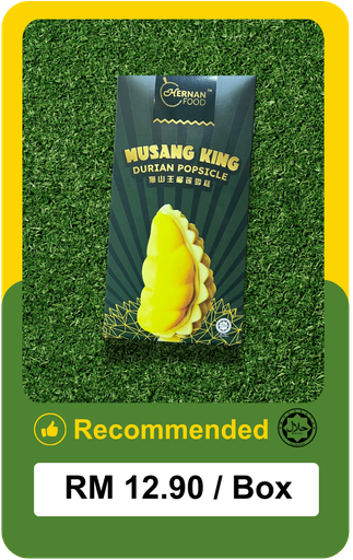 Musang King Ice Cream Popsicle