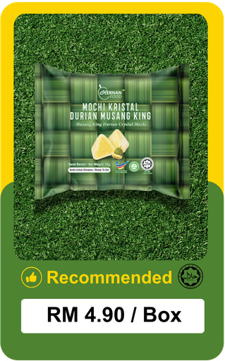 Musang King Durian Crystal Mochi 55g