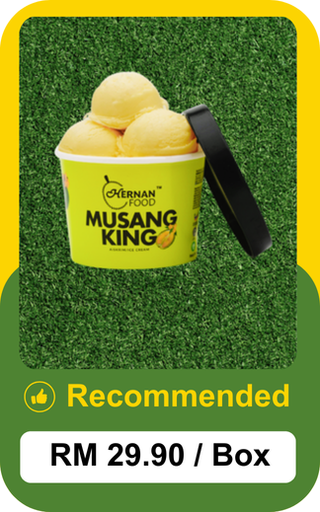 Musang King Ice Cream 400ml