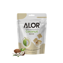 ALOR COCONUT WAFER 80G 
